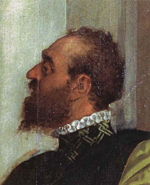 Paolo Veronese Detail from The Feast in the House of Levi Norge oil painting art